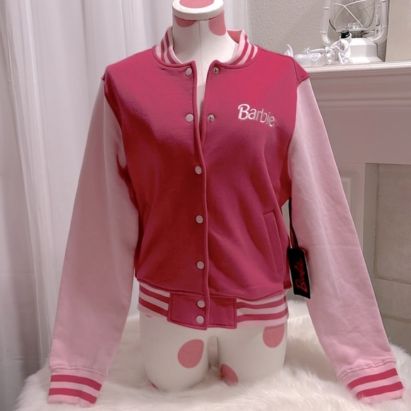 Barbie Varsity Jacket New With Tag Excellent Condition - Picture 4 of 4